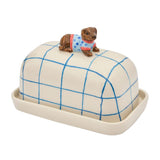 Butter Dish - Dachshund Butter Up
