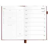Fox & Fallow | 2027 A5 Horizontal Planner - Cherry