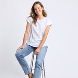Foxwood | Manly Tee - White