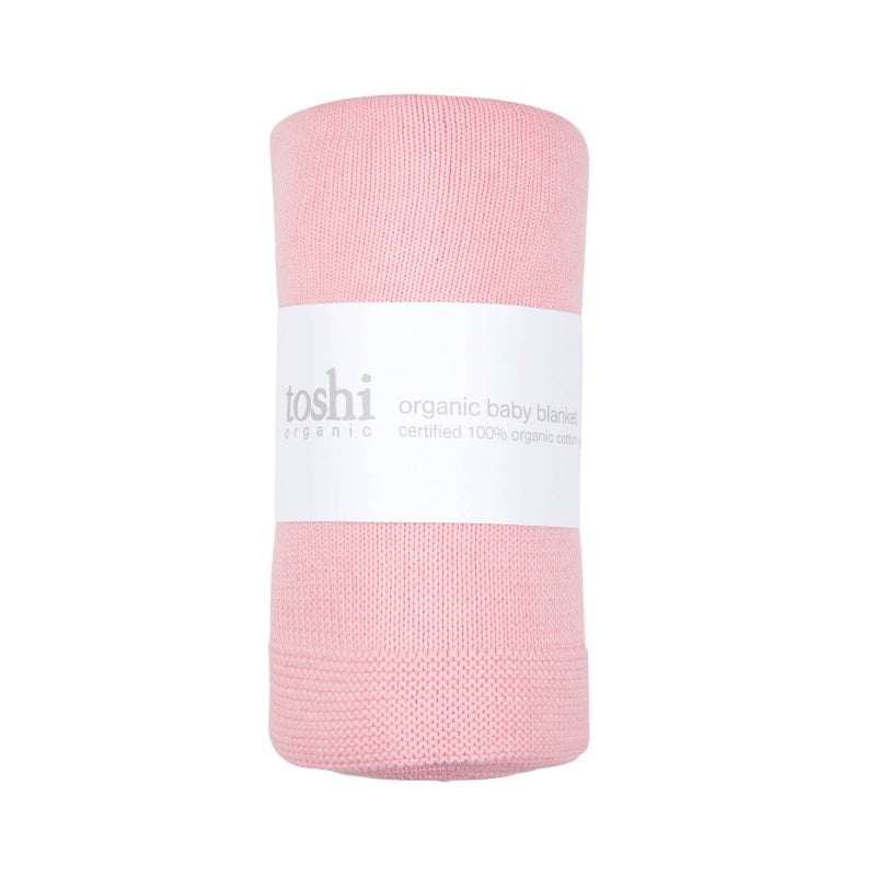 Toshi | Organic Blanket Snowy - Pearl