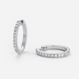 Zafino | Catalina Hoop - Silver