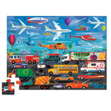 Crocodile Creek | Above & Below Puzzle 48pc - Things that Go