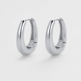 Zafino | Pia Hoop Medium - Silver