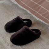 Hommey | Sheepskin Slippers - Chocolate
