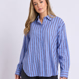 Foxwood | Alba Shirt - Cornflower Blue