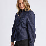 Foxwood | Poppy Shirt - Indigo