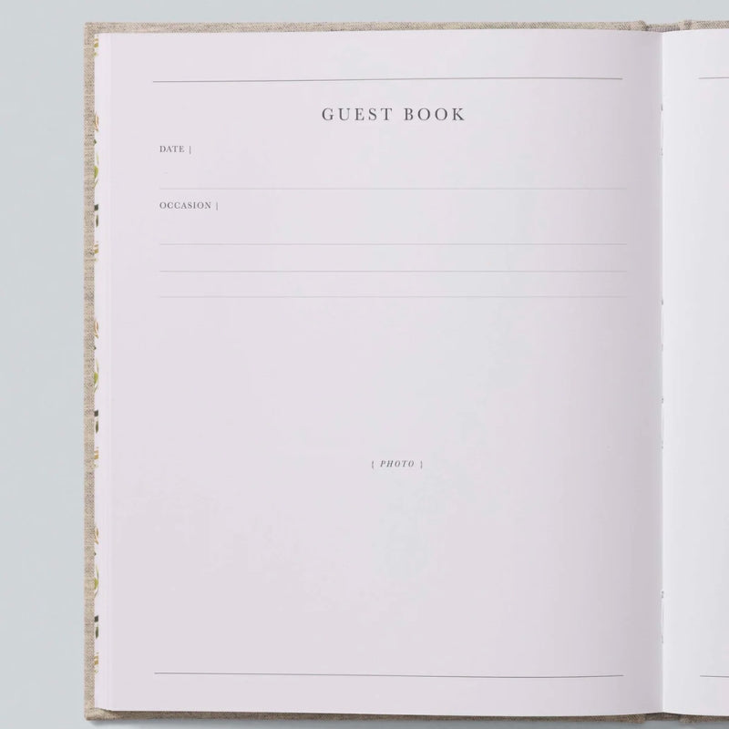 Write To Me | Guests. Guest Book. Grey