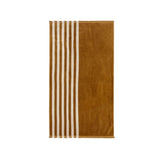 Aura | Palma Stripe Beach Towel - Bronze / Sand