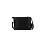 Callie 3 Compartment Crossbody Bag - Black