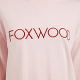 Foxwood | Simplified Metallic Crew - Pale Pink