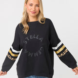 Stella + Gemma | Newport Pocket Sweat - Black Rotation