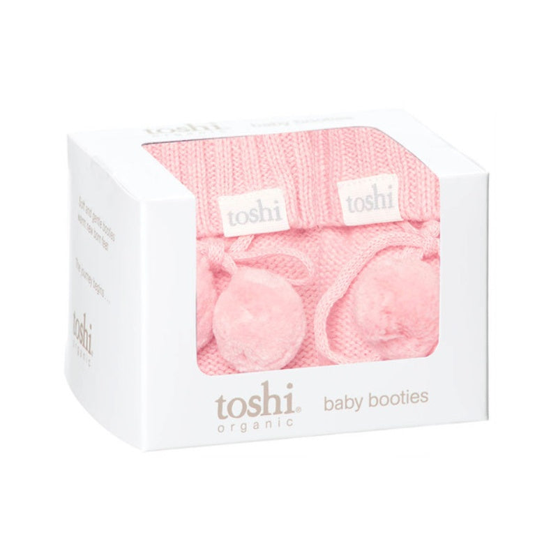 Toshi | Organic Booties Marley - Pearl