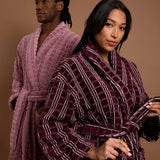 Hommey | Velour Robe - Blackberry