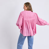 Elm | Montana Blouse - Quartz Pink