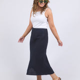 Elm | Eleni Skirt - Dark Sapphire