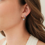 Zafino | Sofia Hoop - Blue/Gold