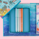 Tiger Tribe | Shimmer Colouring Set - Sea Life