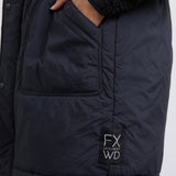 Foxwood | Longline Anorak - Black