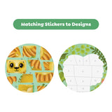 Tiger Tribe | Sticker by Numbers - Animals