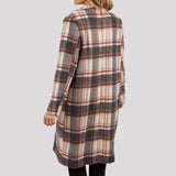 Foxwood | Westward Coat - Rust/Tan Check