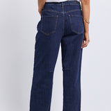 Foxwood | Ambrose Barrel Jean - Indigo Denim