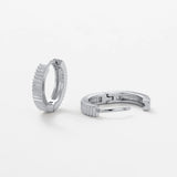 Zafino | Willow Huggie - Silver