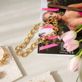 Greenwood Designs | Sybil Link Necklace - Gold