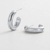 Zafino | Talia Hoop - Silver