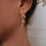 Zafino | Chloe Thread Earring - Morganite