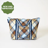 Project Ten | Zip Medium Tote - Country Plaid