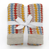 Nana Huchy | Confetti Stripe Baby Blanket - Carnival