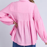 Elm | Sky Shirt - Pretty Pink