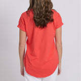 Stella + Gemma | Soho Cuff Crew - Red Rotation