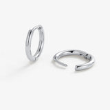 Zafino | Delilah Hoop Small - Silver