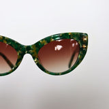 Maude X Mosey Me Ziggy Sunglasses - Emerald