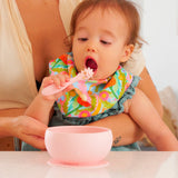 Annabel Trends | Silicone Suction Bowl - Blush