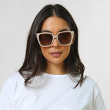 Stella + Gemma | Ashling Sunglasses - Creamy Brown