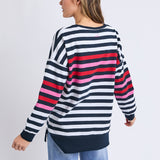 Elm | Lollipop Crew - Navy & White Stripe
