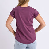 Foxwood | Effortless Tee - Plum