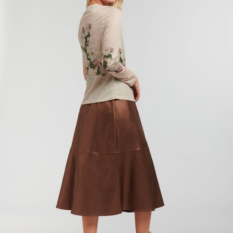 365 Days | Shine Your Way Skirt - Copper