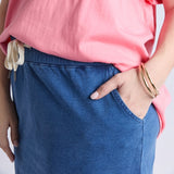 Elm | Rickety Skirt - Blue Denim Look
