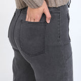 Foxwood | Sarah Wide Leg Jean - Washed Black