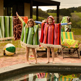 Sage x Clare | June Nudie Hooded Towel - Dahlia