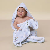 Hooded Baby Towel - Taking Flight