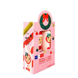 Inuwet | Christmas Wreath Lip Balm Duo - Mango/Candy Cane