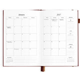 Fox & Fallow | 2027 A5 Horizontal Planner - Cherry