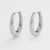 Zafino | Pia Hoop Large - Silver