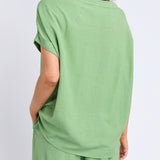 Elm | Holly Top - Forest Green