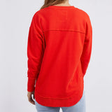 Foxwood | Simplified Crew - Bright Red