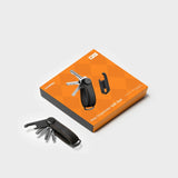 Orbitkey | Key Organiser Crazy Horse + Multi-Tool v2 Set - Black